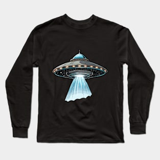 Vintage UFO Long Sleeve T-Shirt